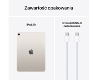 Apple iPad Air 11" M3 256GB 5G Księżycowa Poświata - 1321913 - zdjęcie 10